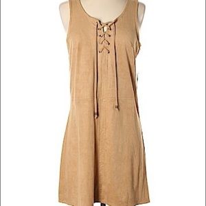 Suede Dress